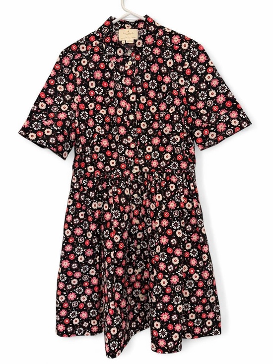 kate spade Other - Kate Spade Black Floral Fit & Flare Dress